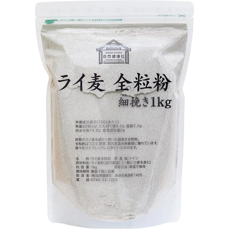 Amazon | ライ麦全粒粉 中挽（鳥越製粉） / 1kg 富澤商店 その他ライ麦